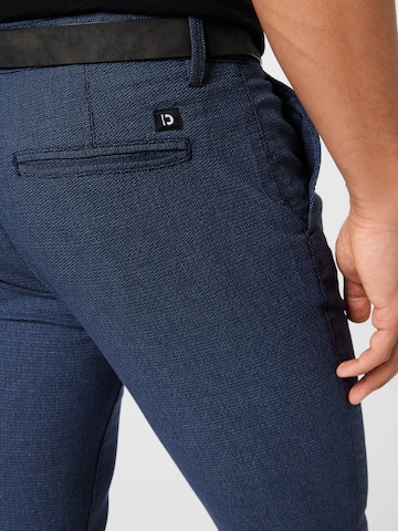 TOM TAILOR DENIM Normální Chino kalhoty – modrá