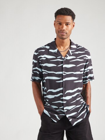 ANTONY MORATO Regular fit Button Up Shirt in Black: front