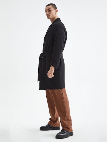 Manteau mi-saison Antioch en noir : devant