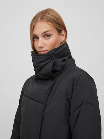 VILA - Abrigo de invierno en negro