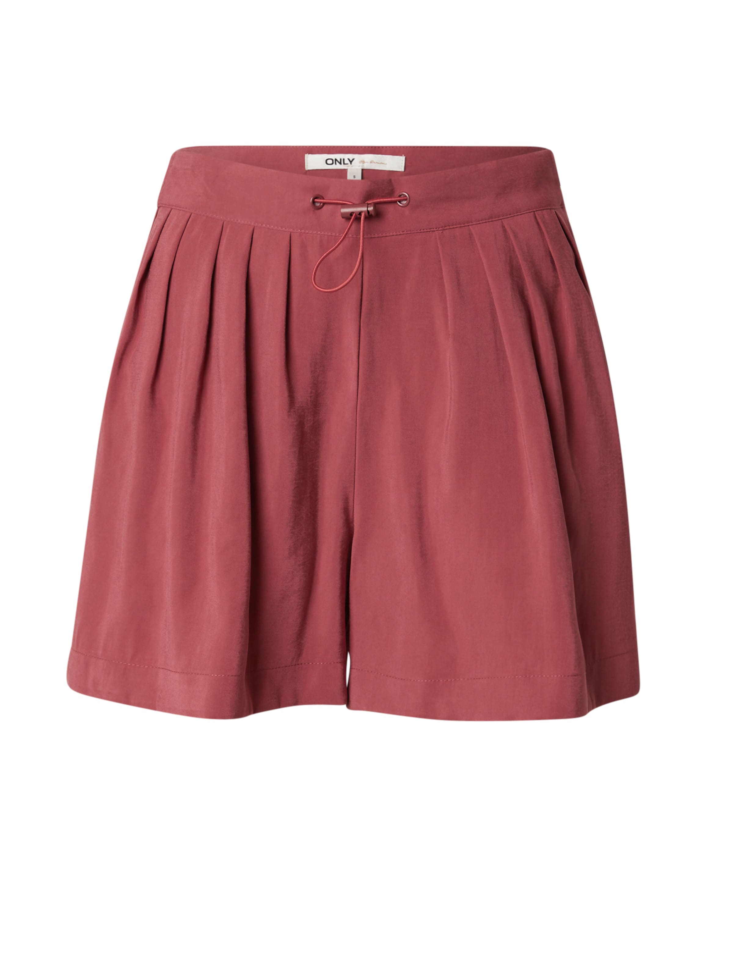ONLY Plisované nohavice 'ONLNICA' - Červená: predná strana
