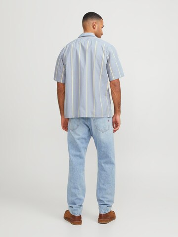 JACK & JONES Comfort Fit Hemd 'CAIN' in Blau