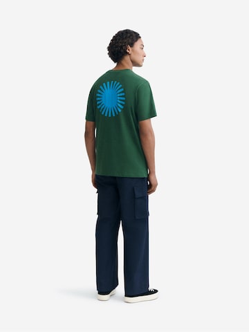 Thinking MU T-Shirt 'Zach' in Grün: Vorderseite