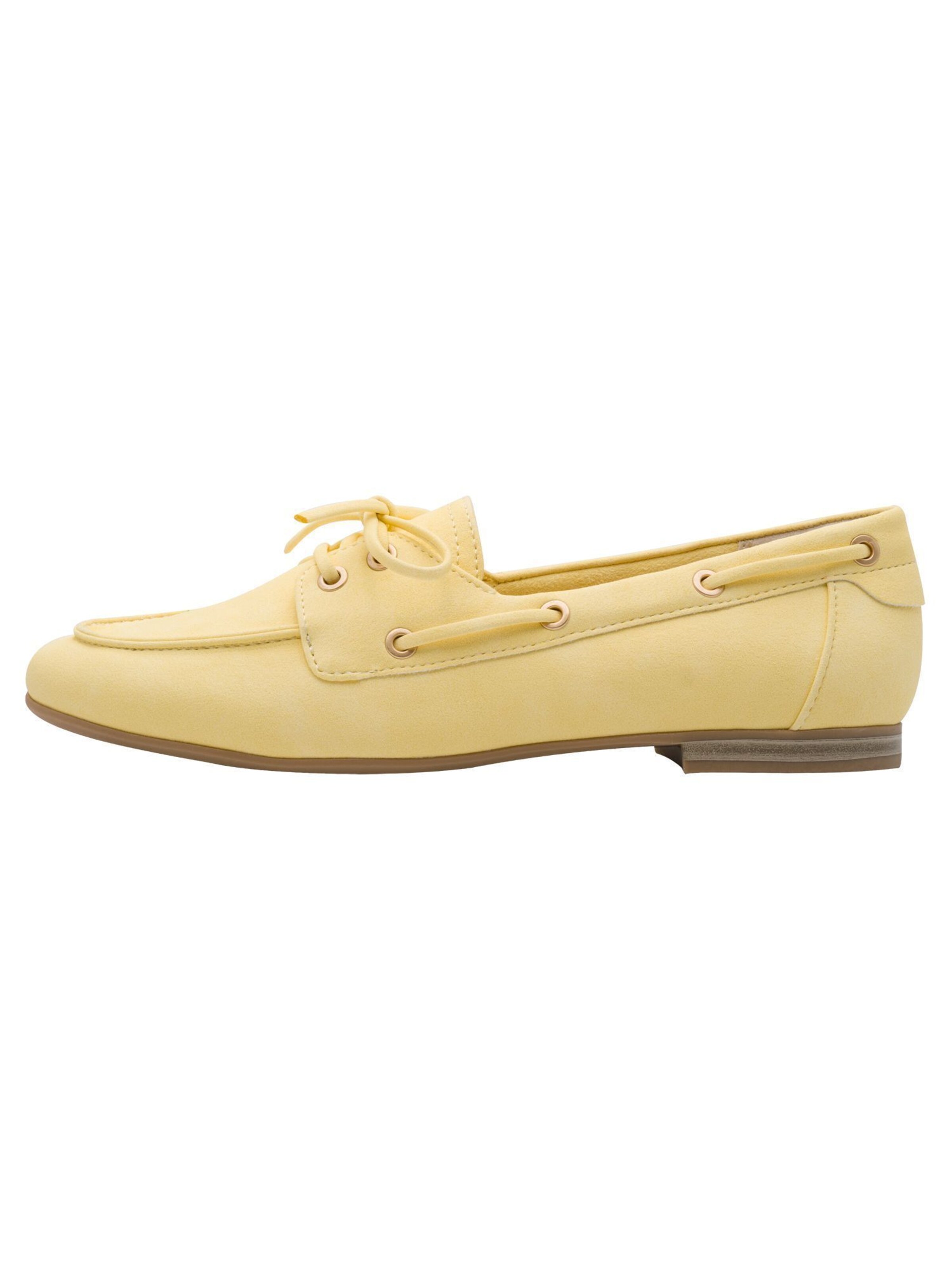 Chaussure basse MARCO TOZZI en jaune