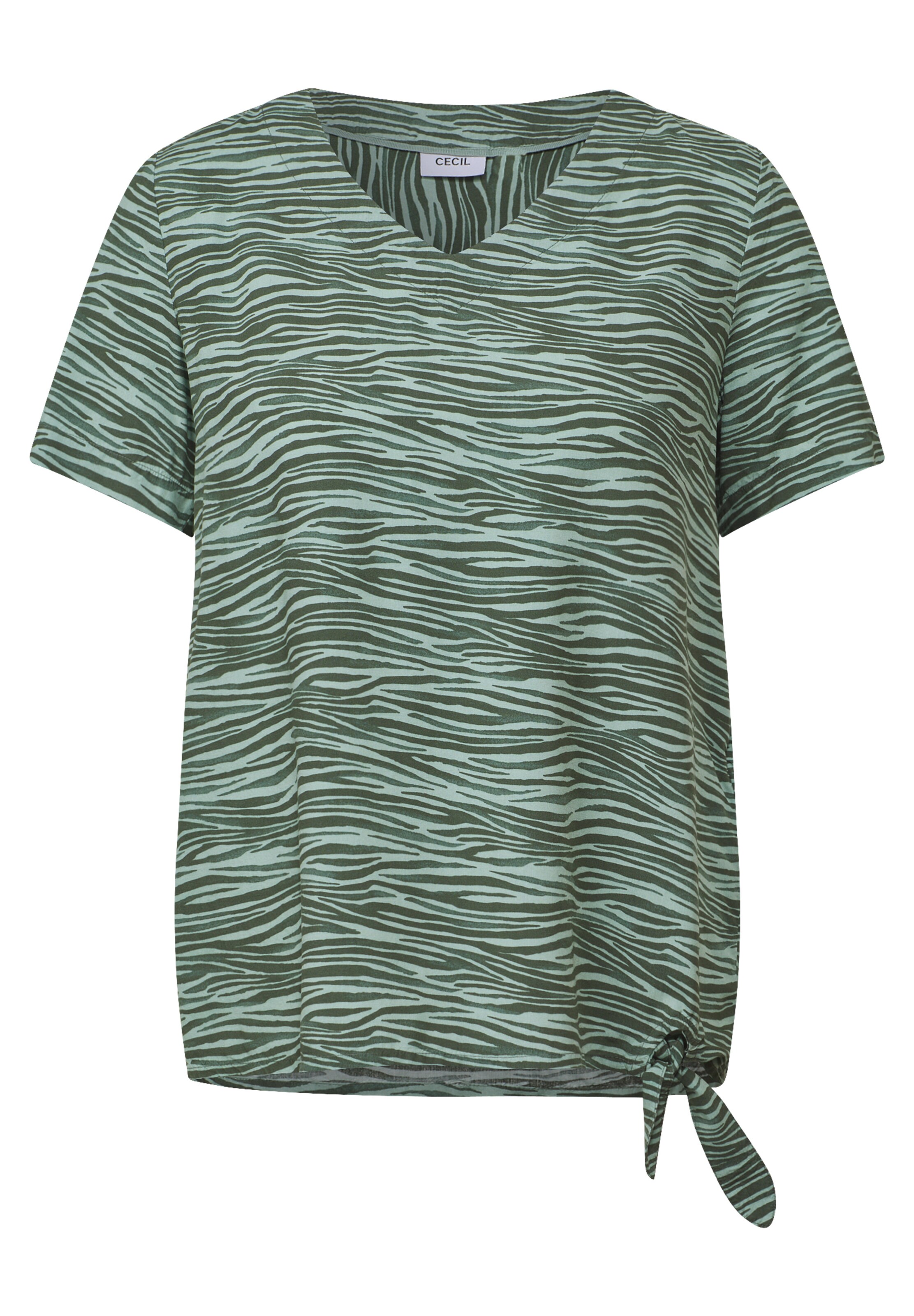 CECIL Bluse in Grün: Vorderseite