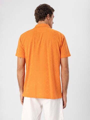 Antioch - Regular Fit Camisa em laranja