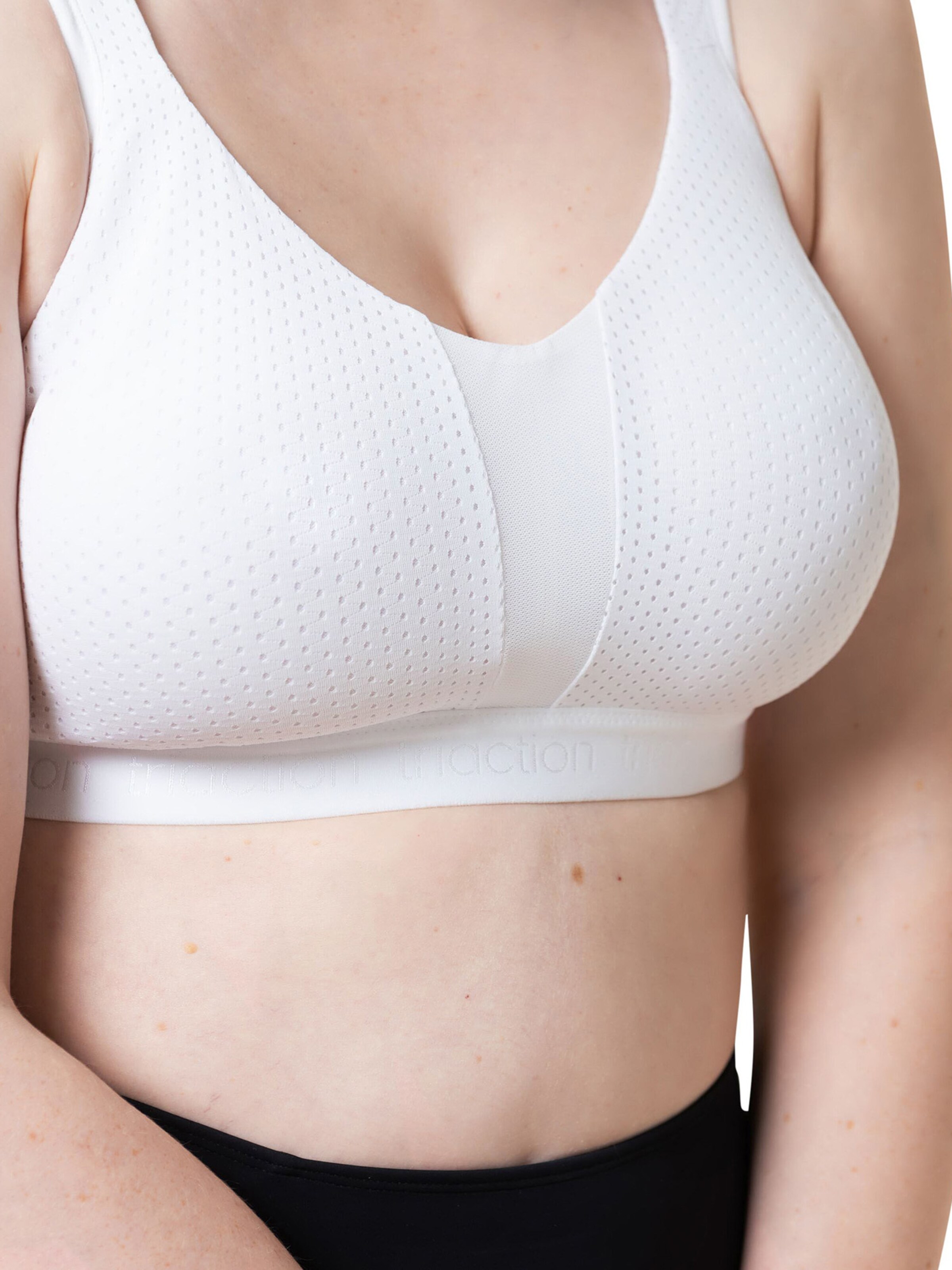 Bustier Soutien-gorge de sport ' Triaction Energy Lite ' TRIUMPH en blanc