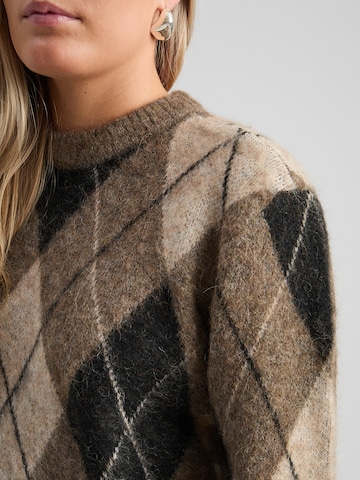 Pullover 'Inara' di minus in grigio