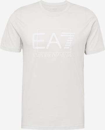 EA7 Emporio Armani Тениска в сиво: отпред