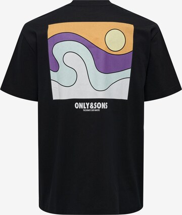 Only & Sons - Camisa 'KOLE' em preto