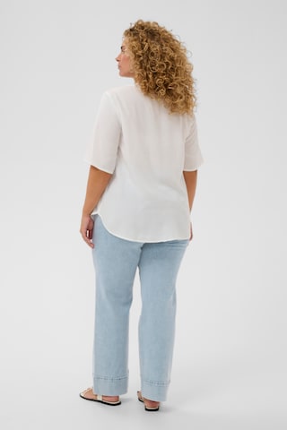KAFFE CURVE Regular Jeans 'KCMalia' in Blau