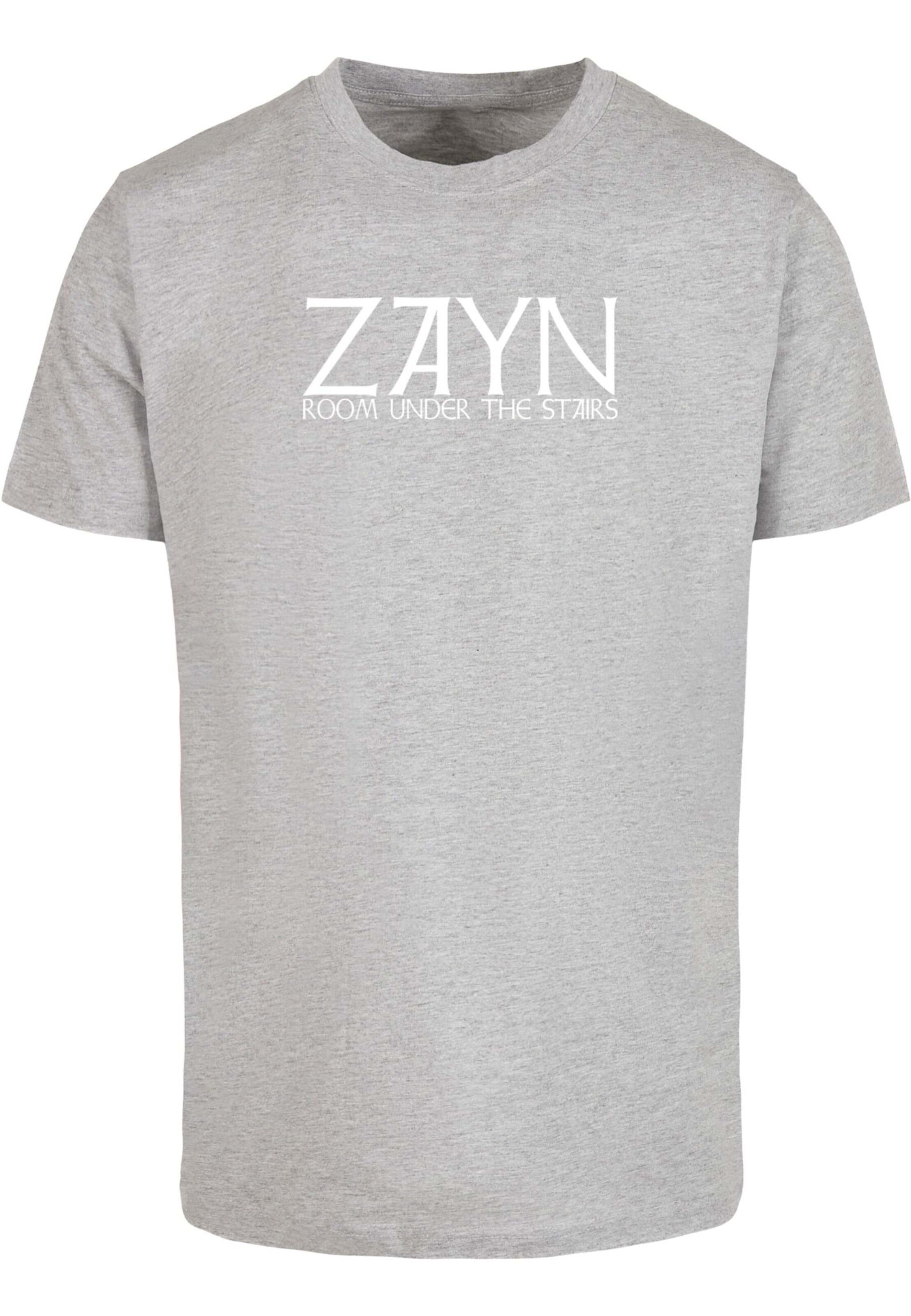 T-Shirt 'Zayn - Indigo' Merchcode en gris : devant