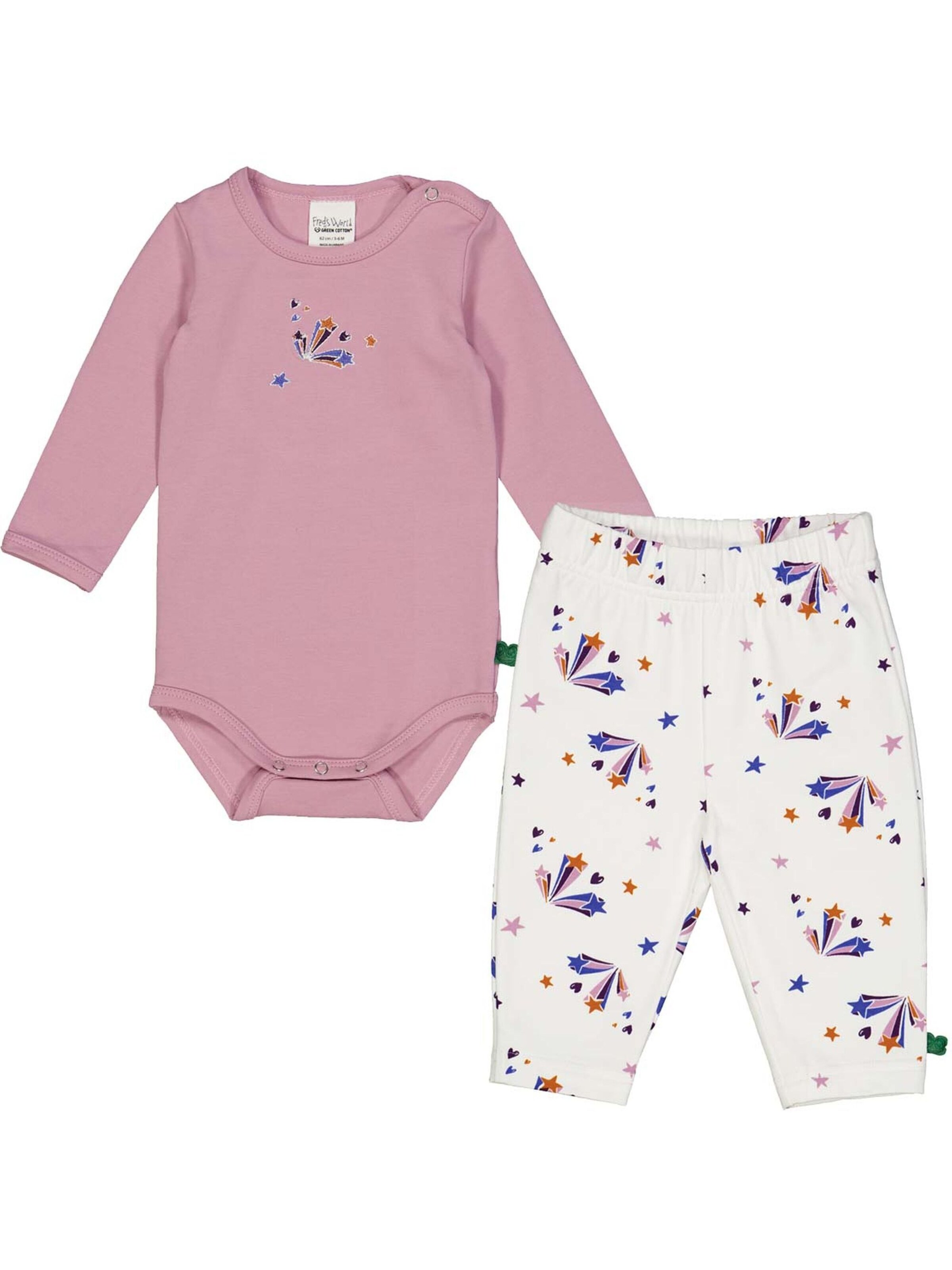 Fred's World by GREEN COTTON - Conjuntos em mistura de cores: frente