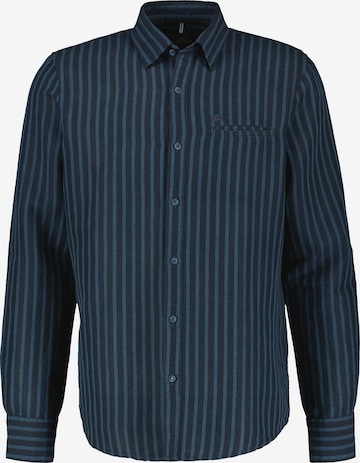 LERROS Regular fit Button Up Shirt in Blue: front