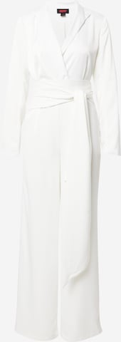 Tuta jumpsuit di Misspap in bianco: frontale