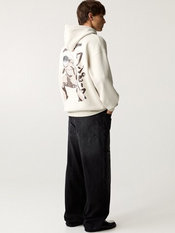Pull&Bear Sweatshirt i beige