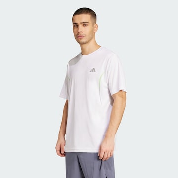 ADIDAS PERFORMANCE Performance shirt 'Tech Apparel' in White: front