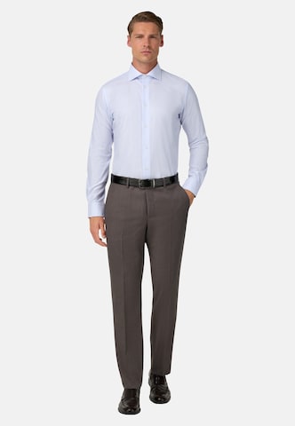 Boggi Milano Regular fit Button Up Shirt 'Windsor' in Blue