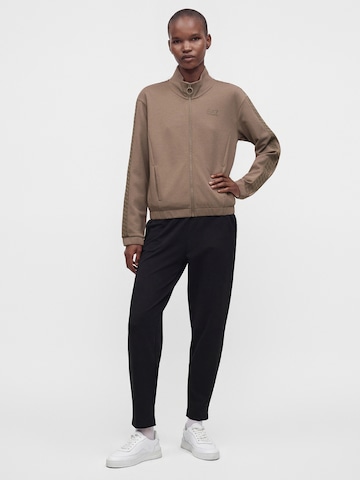 Giacca di felpa di EA7 Emporio Armani in marrone