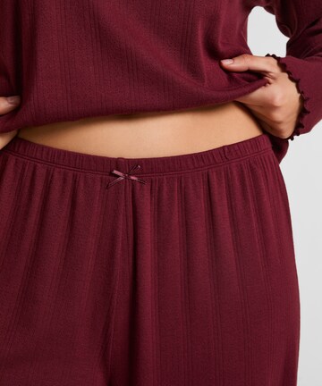 Hunkemöller Pajama Pants in Red
