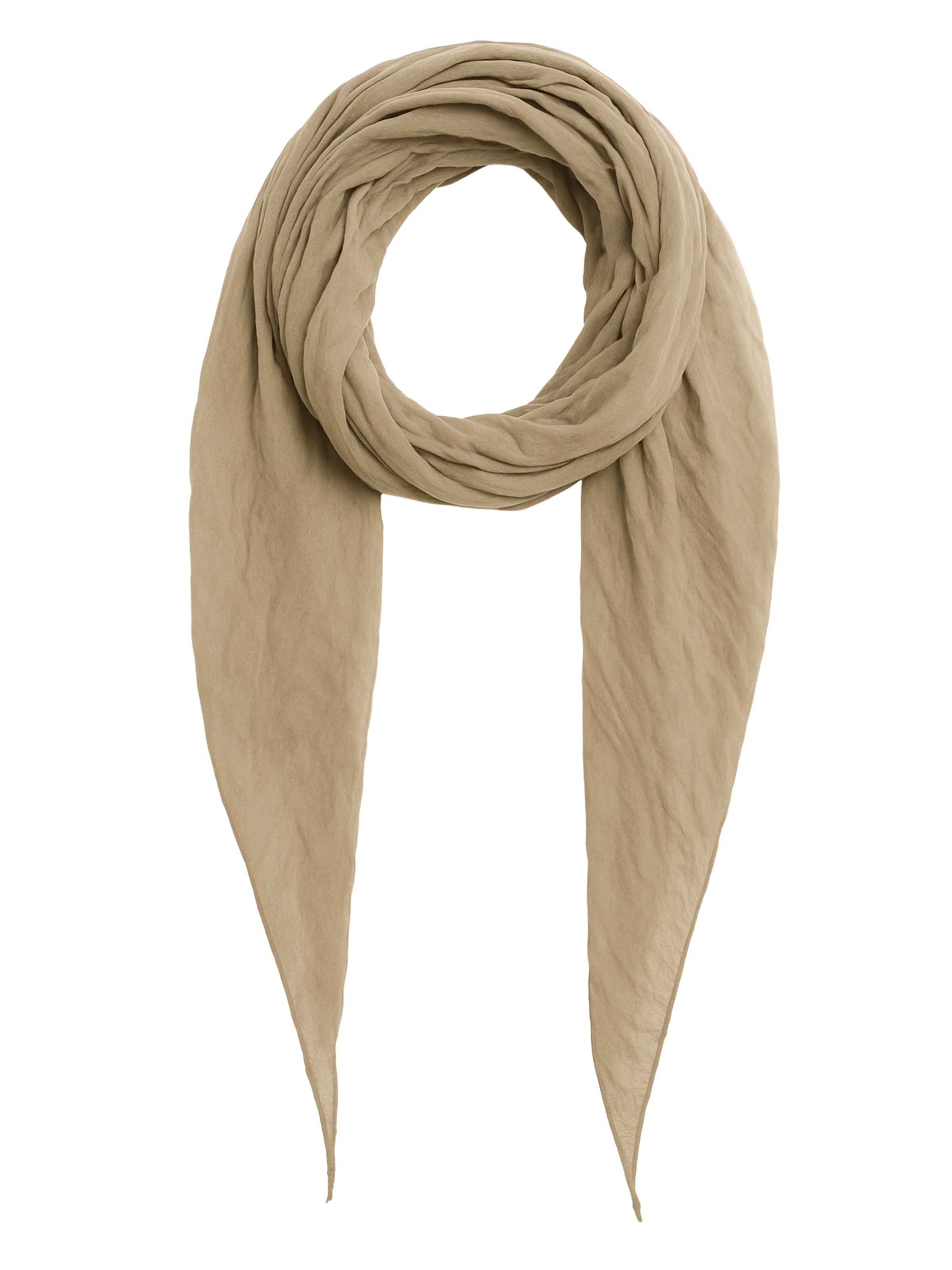 COLLEZIONE ALESSANDRO Scarf 'Unitoo' in Beige