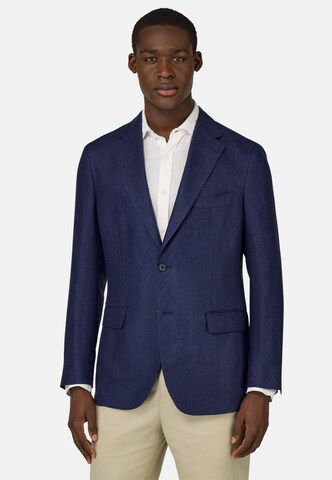 Boggi Milano Regular Fit Sakko in Blau: Vorderseite