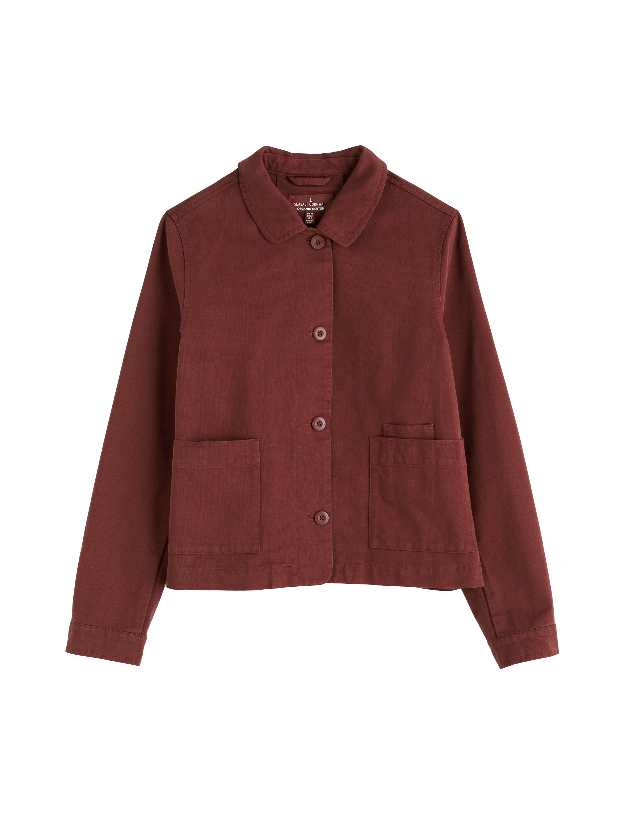 Veste mi-saison 'Coombe Lane' Seasalt Cornwall en rouge : devant