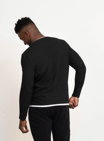 Key Largo - Pullover 'STEFANO' em preto