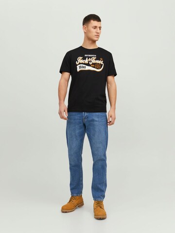 melns JACK & JONES T-Krekls