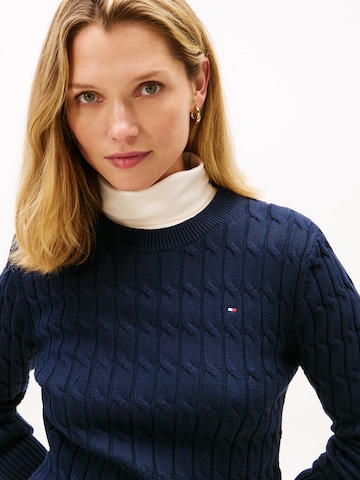 TOMMY HILFIGER Pullover in Blau