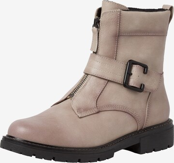 Bottines JANA en beige : devant