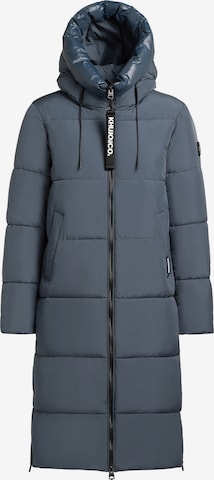 Manteau d’hiver 'Nalu' khujo en bleu : devant