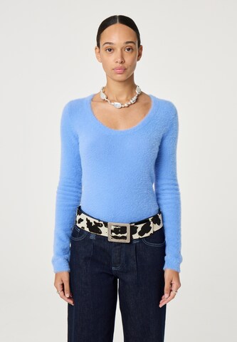 Pull-over Fabienne Chapot en bleu : devant