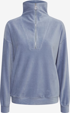b.young Sweatshirt 'BYPATINA' in Blauw: voorkant