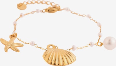 Luxenter Bracelet 'Etbam' en 19 cm en or, Vue avec produit