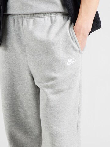 Nike Sportswear Loose fit Sports trousers 'Club Fleece' in Grey