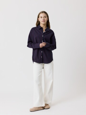 NAME IT Comfort fit Blouse in Blauw
