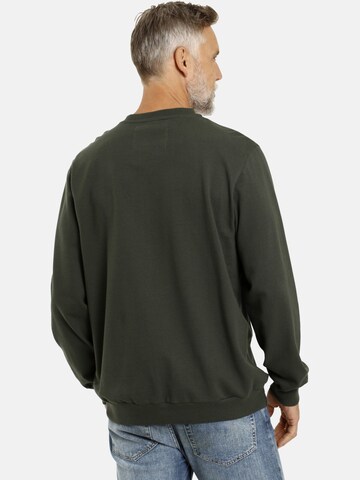 Sweat-shirt Jan Vanderstorm en vert