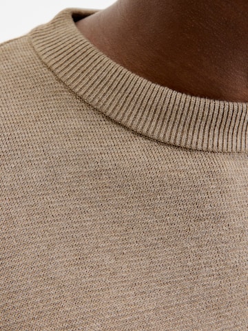 Pull-over 'JWHMILANO' JACK & JONES en beige