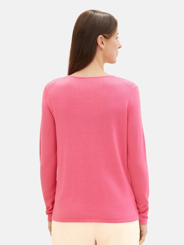 TOM TAILOR Pullover in Pink