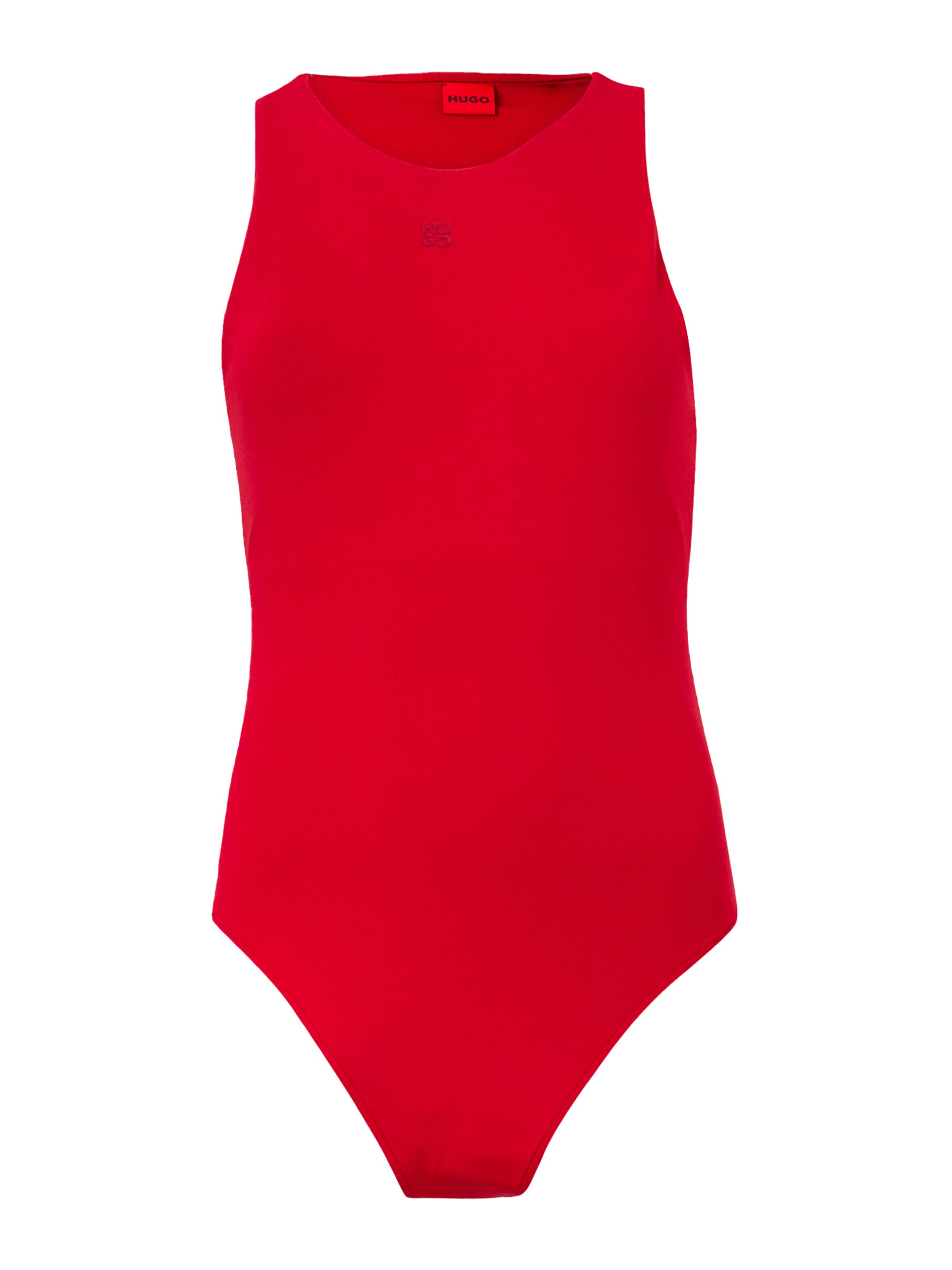 HUGO Боди-футболка 'Dasiel' в Красный: спереди