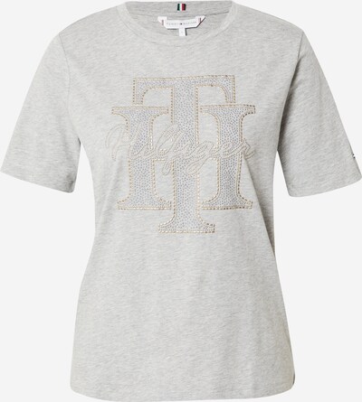 TOMMY HILFIGER Camiseta en oro / gris moteado / plata, Vista del producto