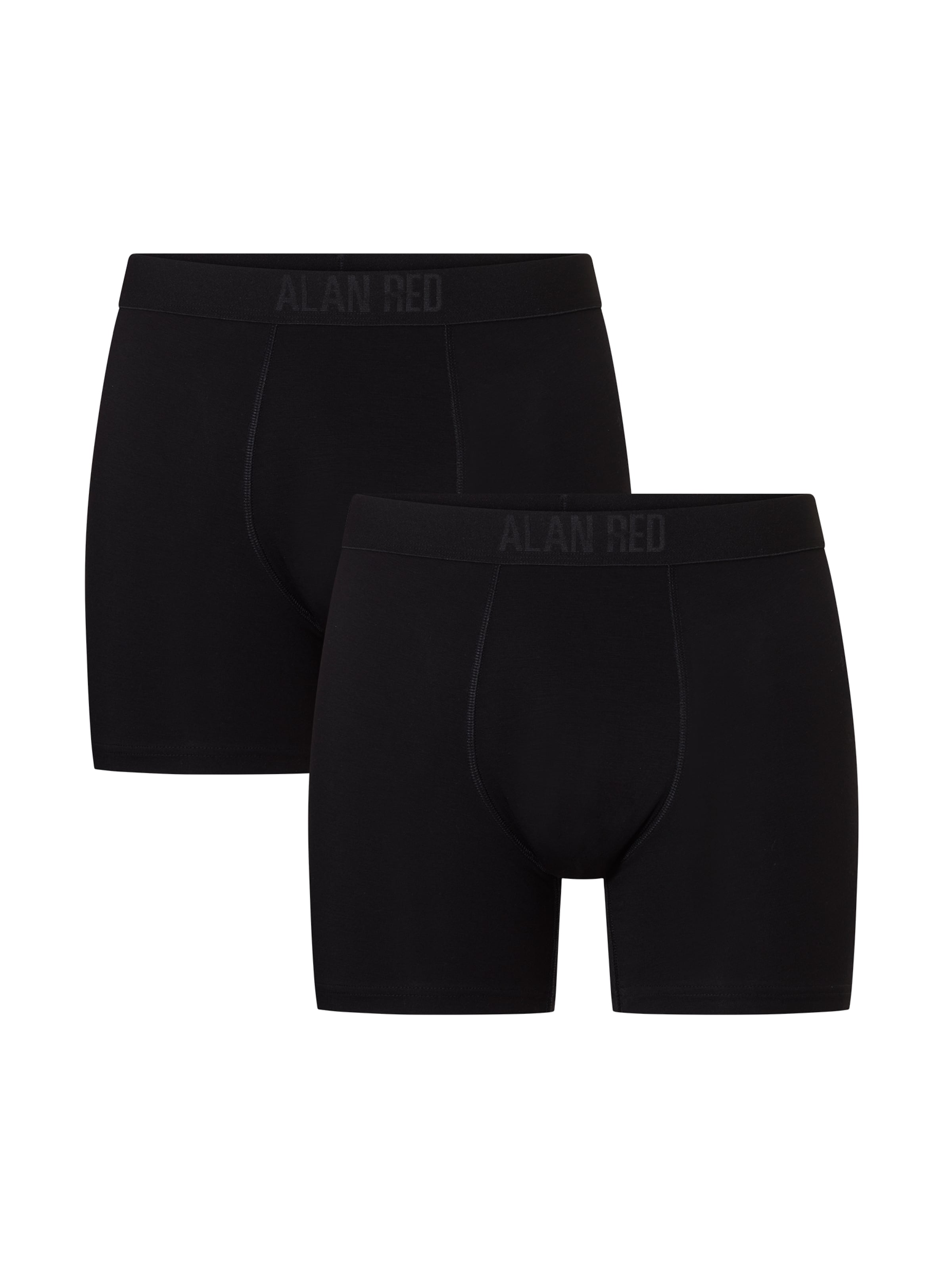 Boxers 'Bomber' alan red en noir : devant