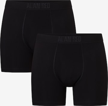 Boxers 'Bomber' alan red en noir : devant