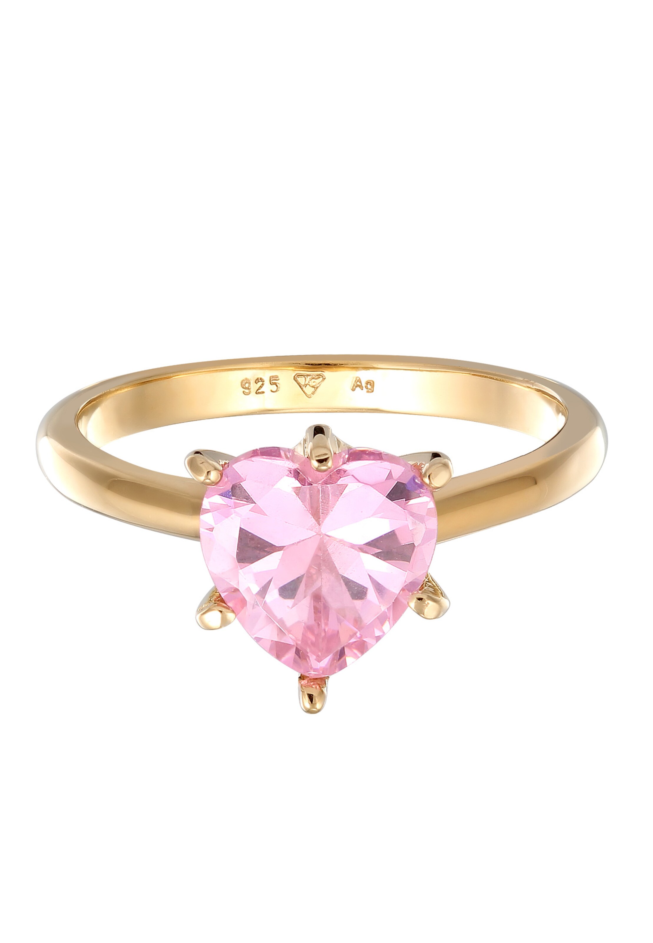 Bague 'Herz' ELLI en rose