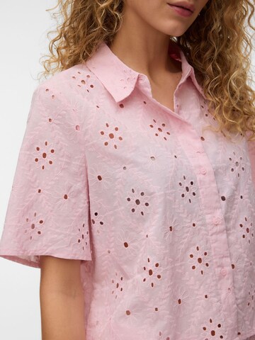 VERO MODA Bluse 'VMEliza' i pink