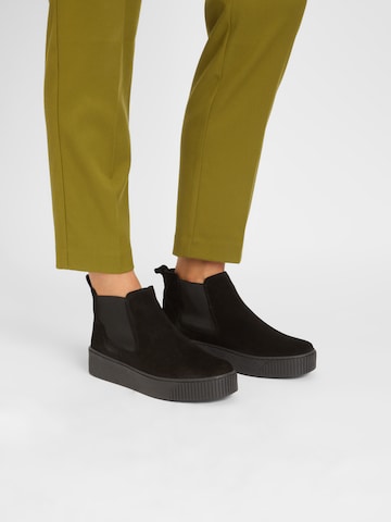 TAMARIS Chelsea boots in Zwart: voorkant