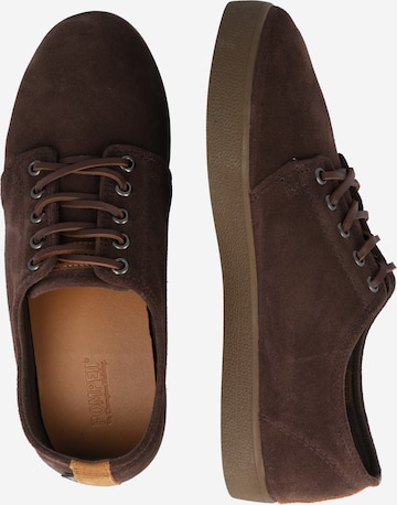 POMPEII Platform trainers 'HIGBY' in Brown