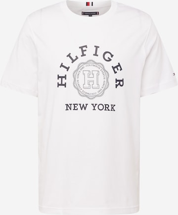 Maglietta di TOMMY HILFIGER in bianco: frontale