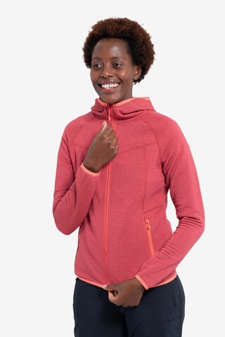 ICEPEAK Athletic fleece jacket 'BERRYVILLE' in Pink: front